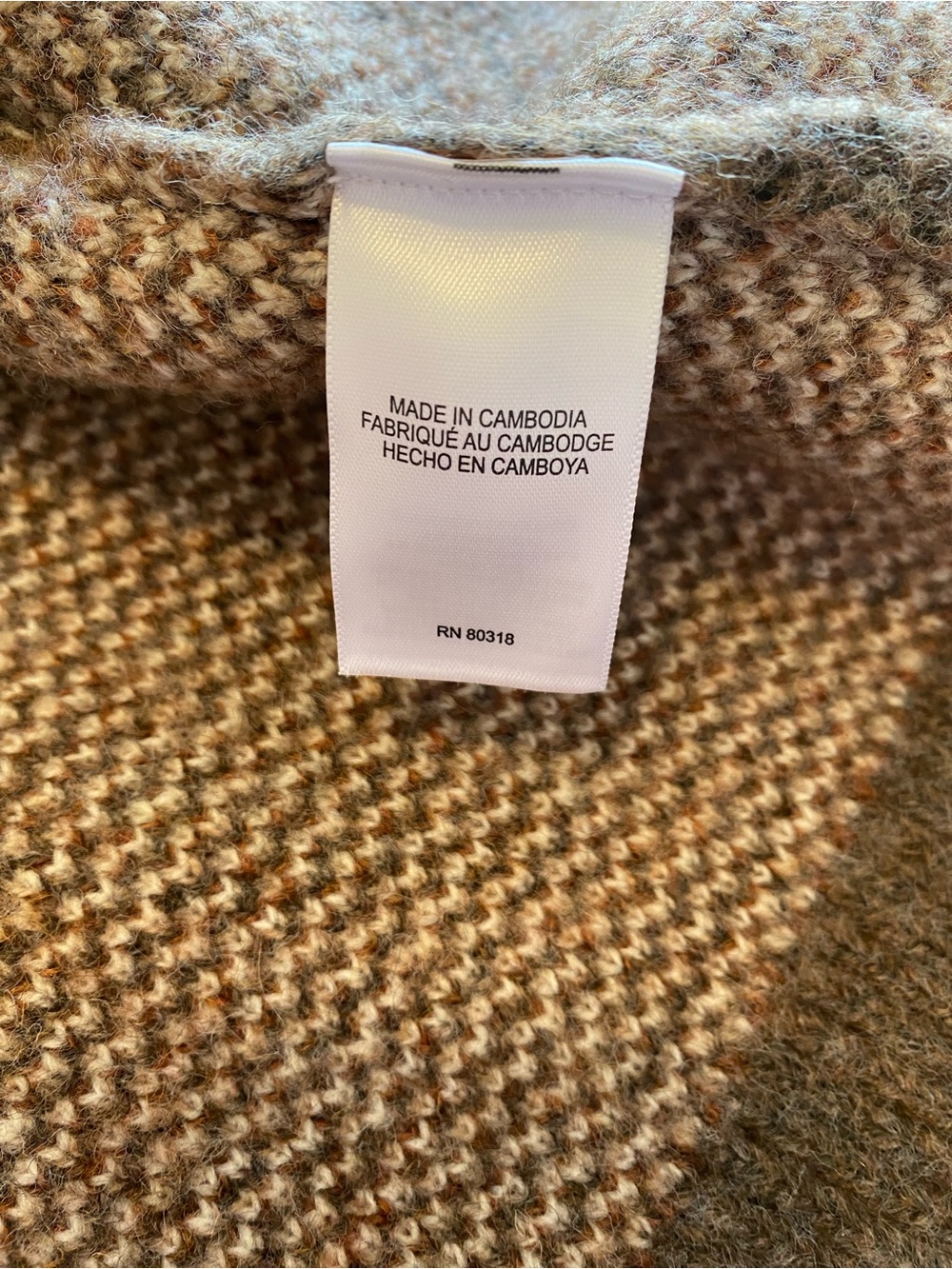 Lucky Brand NWT Western Southwestern Mountain Landscape Cardigan M - Picture 9 of 10